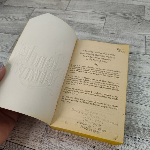 Tender Betrayal by Jennifer Blake 1979 1st Print Popular Library PB‎ Romance - Picture 2 of 12